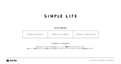 Desktop Screenshot of be-simplelife.com